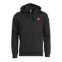 Hoodie Basic  SVART