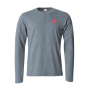 Långärmad t-shirt - Herr GRÅ